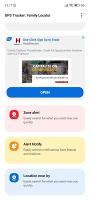 GPS Tracker Family Locator android App screenshot 1