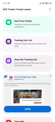GPS Tracker Family Locator android App screenshot 2